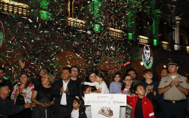 Garantizan seguridad en Puebla capital para festejos patrios