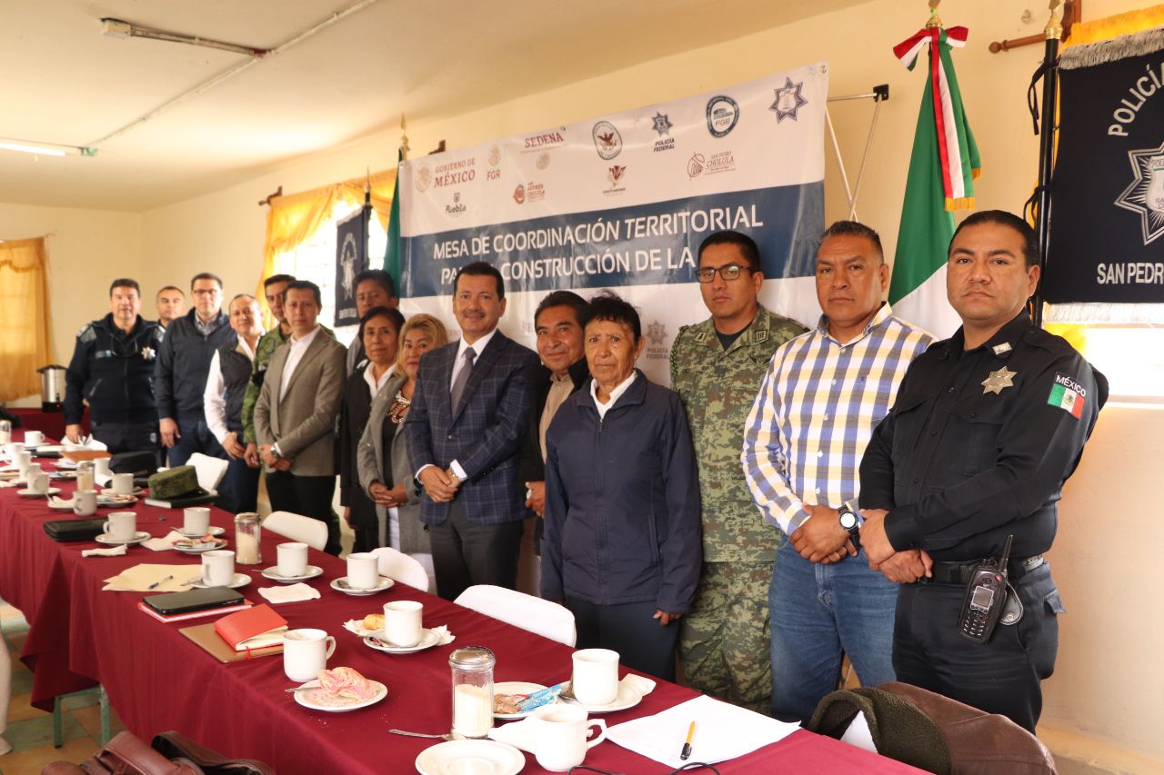Intensifica gobierno de San Pedro Cholula estrategias de seguridad pública. 