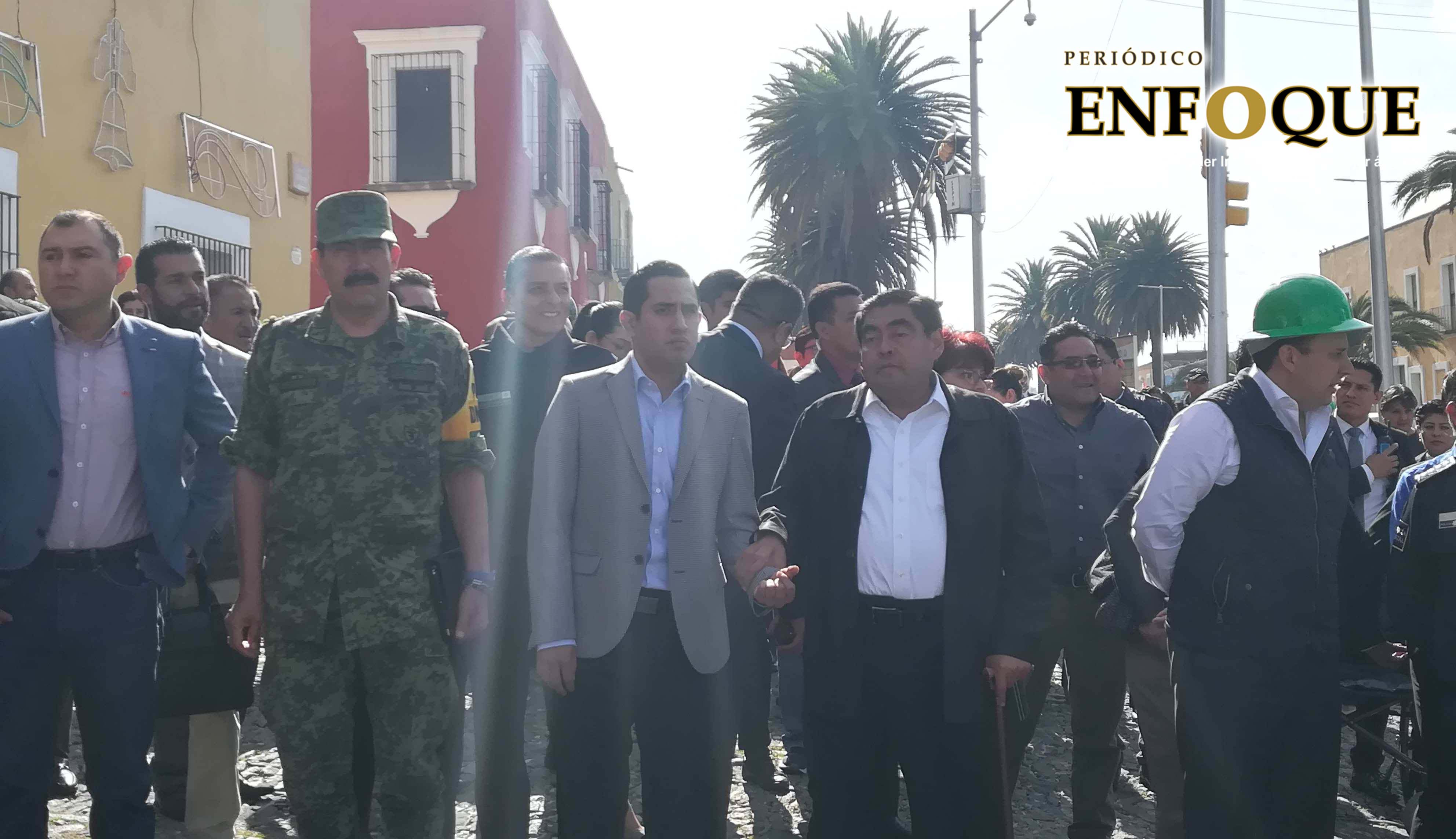 Barbosa Huerta se suma al Macrosimulacro Nacional en Casa Aguayo