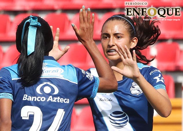 A puro coraje, Puebla Femenil sacó la victoria ante Necaxa