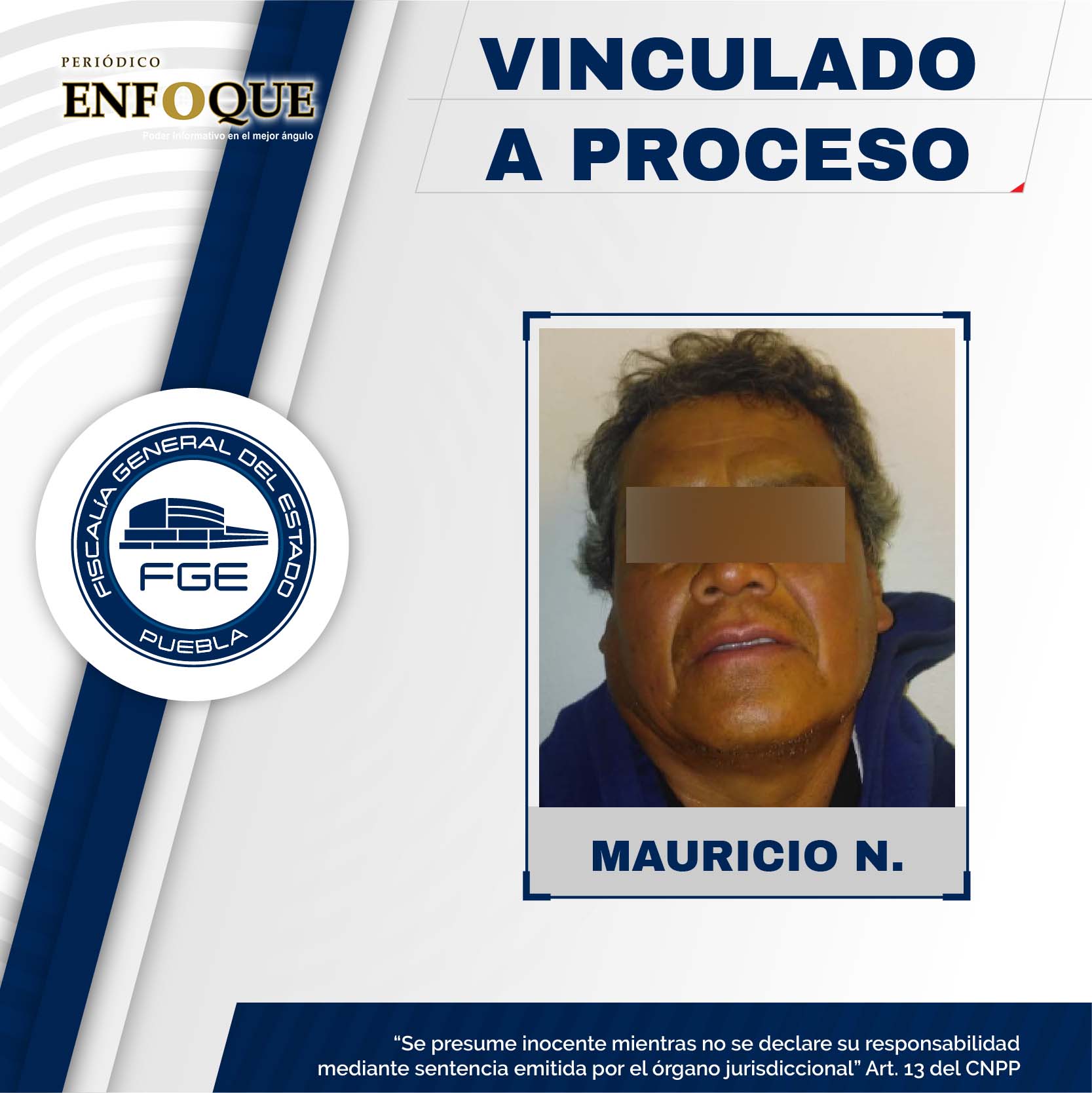 Vinculan a proceso a presunto violador de una menor 