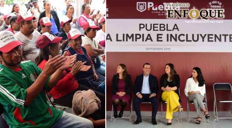 OOSL suma a recolectores voluntarios para brindar apoyo en la capital poblana