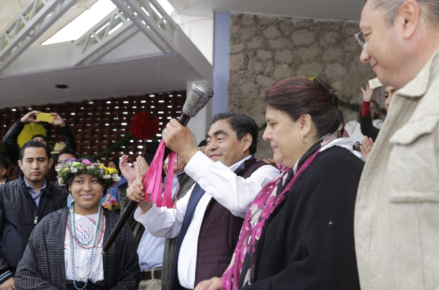 Convertirá Barbosa Huerta el Cerro de San Miguel en el gran escenario del Atlixcáyotl