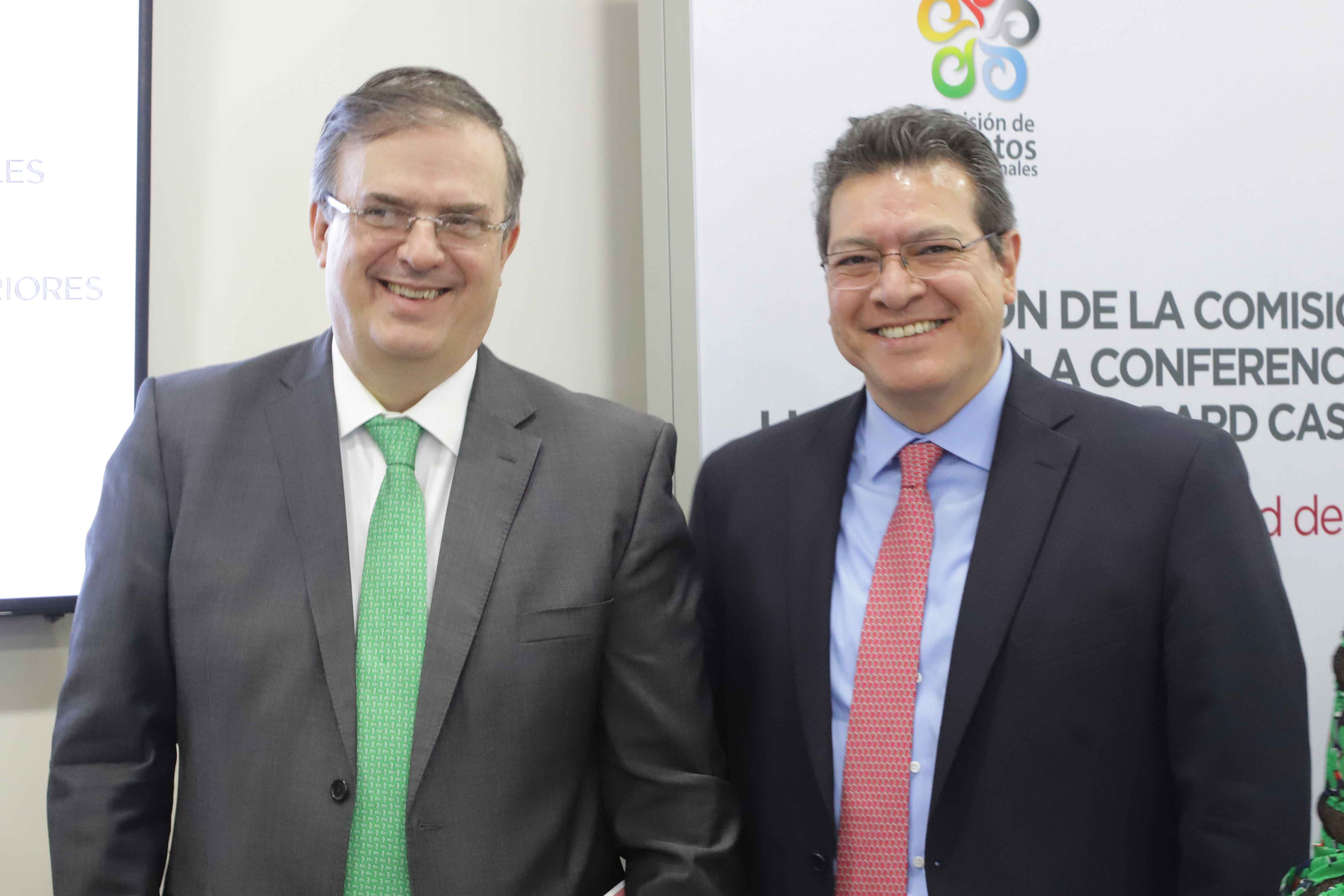 Participa Marco Mena en reunión de CONAGO con Marcelo Ebrard, Secretario de Relaciones Exteriores