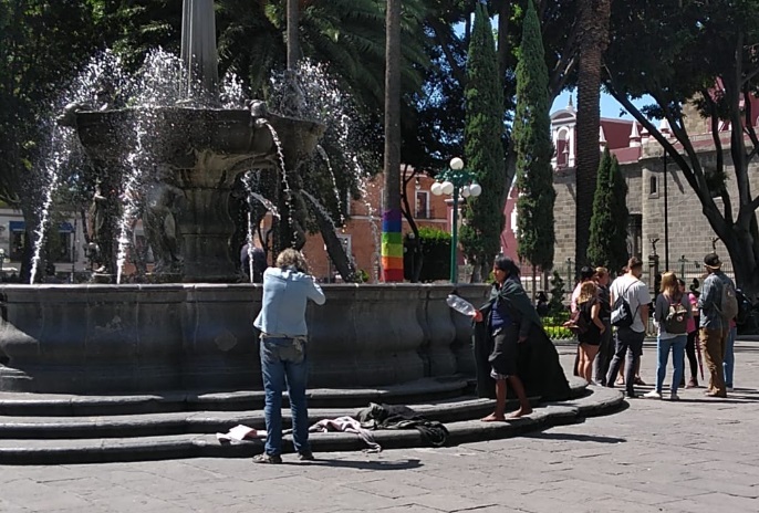 Ubican a 60 personas en situación de calle en Centro Histórico de Puebla