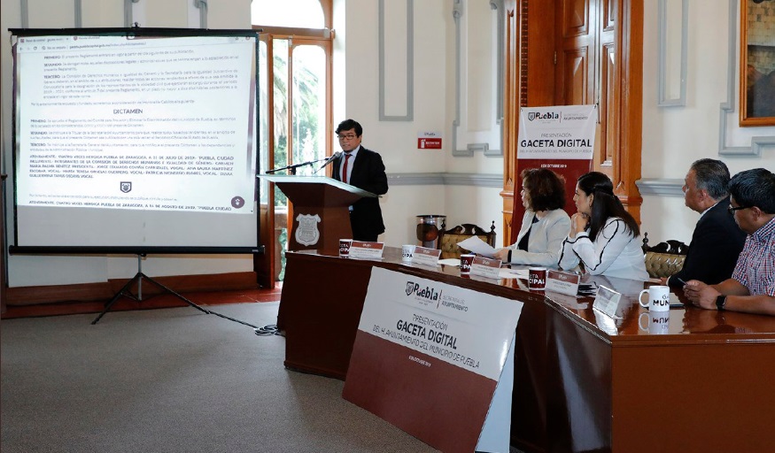 Comuna presenta la Gaceta Digital, plataforma de consulta ciudadana