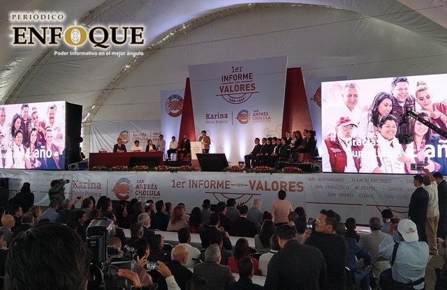 Falta de dignidad y valor tienen mis antecesores ante sus críticas a mi gobierno: Karina Pérez 