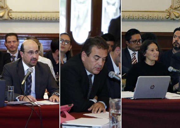 Comparecen tres secretarios de Claudia Rivera ante Cabildo poblano