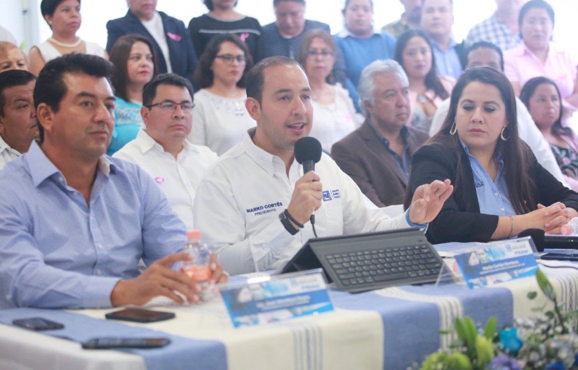 "Morena quiere perpetuarse en el poder", advierte Marko Cortés