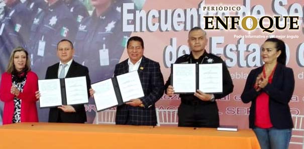 SNTE 51 y SSP firman convenio de seguridad 