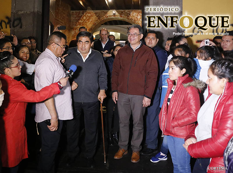 Concreta gobierno del estado demandas de normalistas de Teteles 