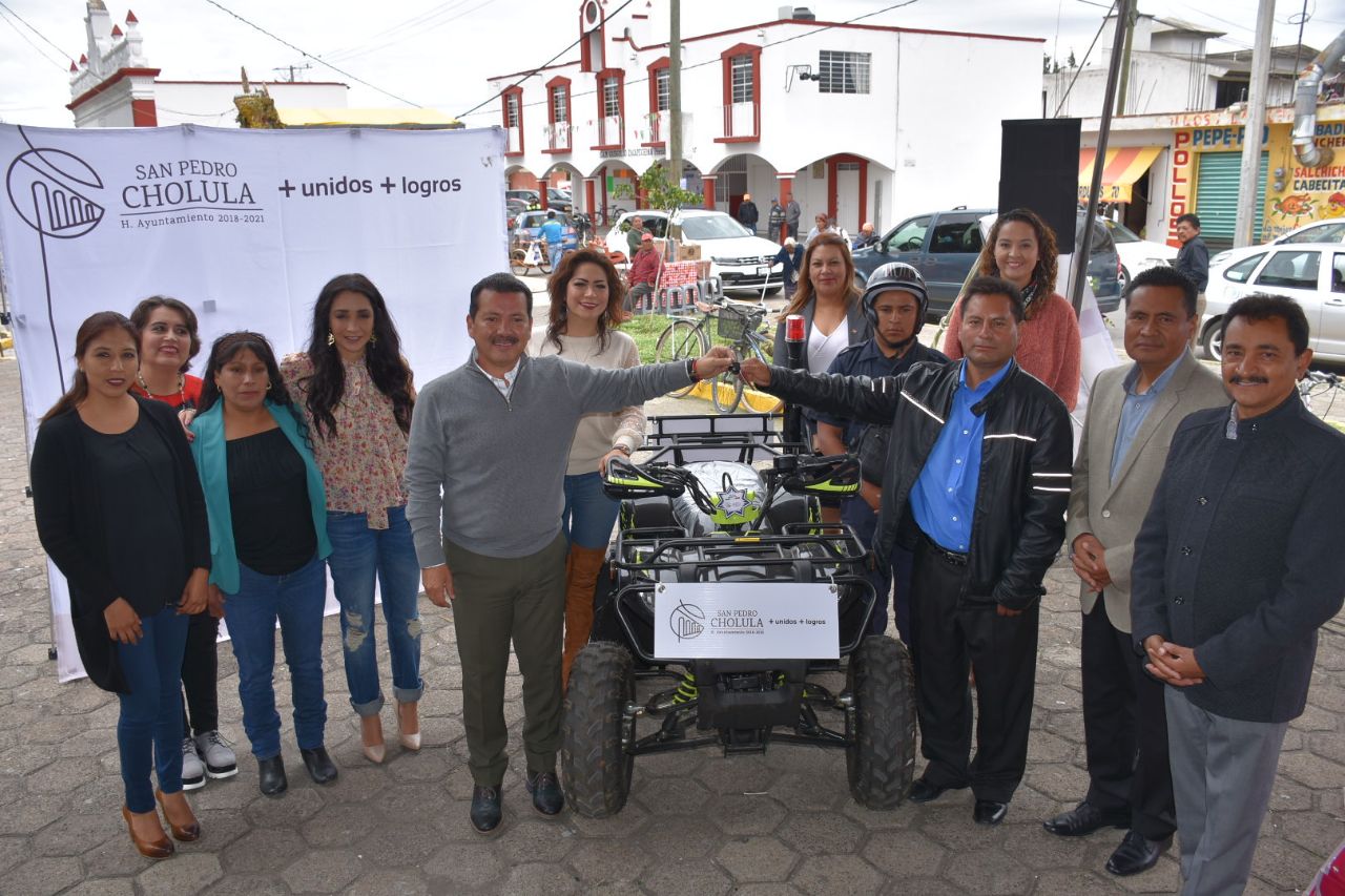 Tendrán juntas auxiliares de San Pedro Cholula infraestructura carretera 