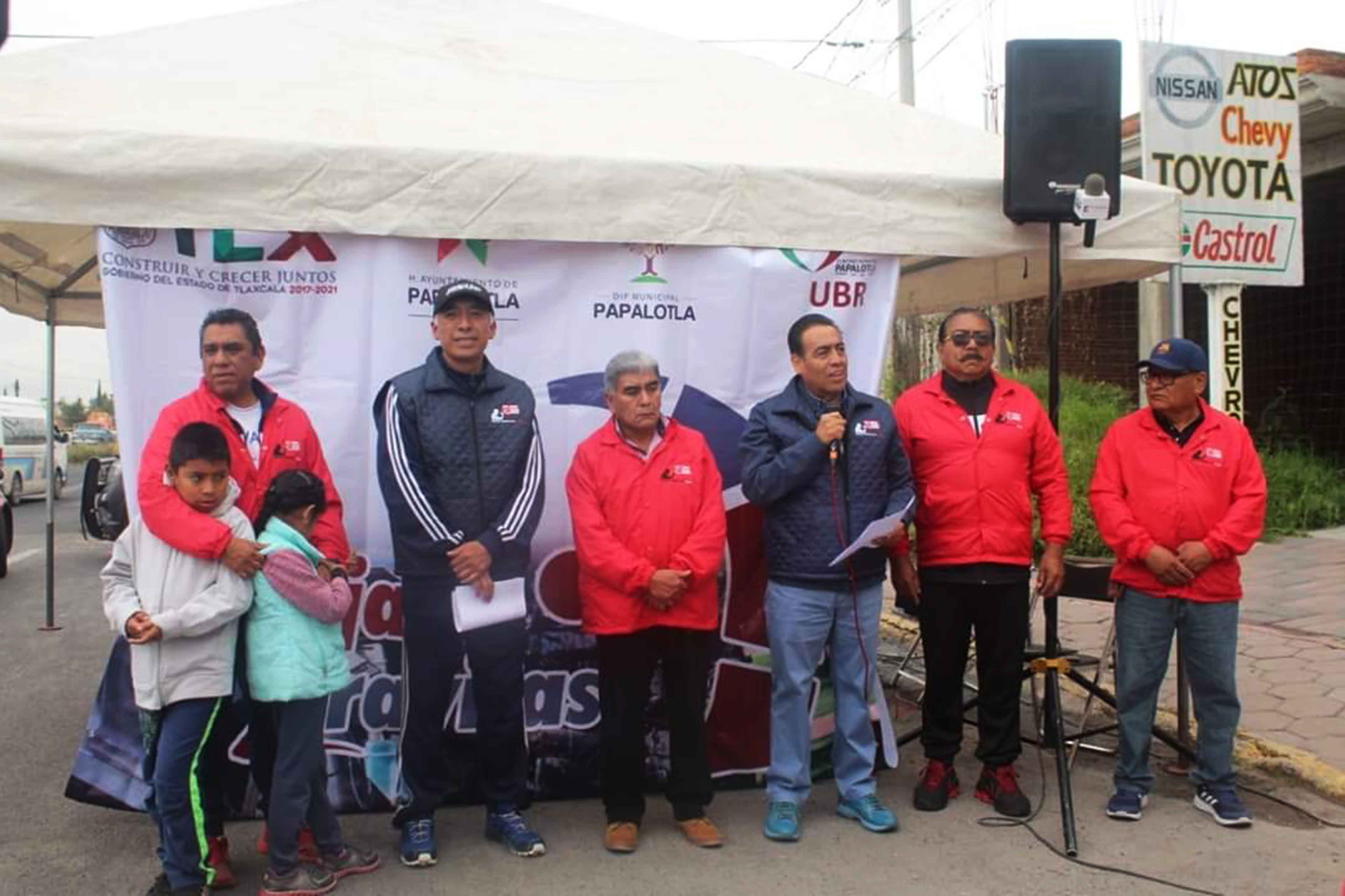 Difunde SEPOL campaña “Bájale 2 Rayitas” en Papalotla