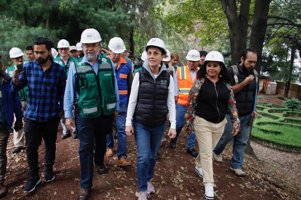 Supervisa Jefa de Gobierno obras de la rehabilitación y saneamiento en Canal Nacional