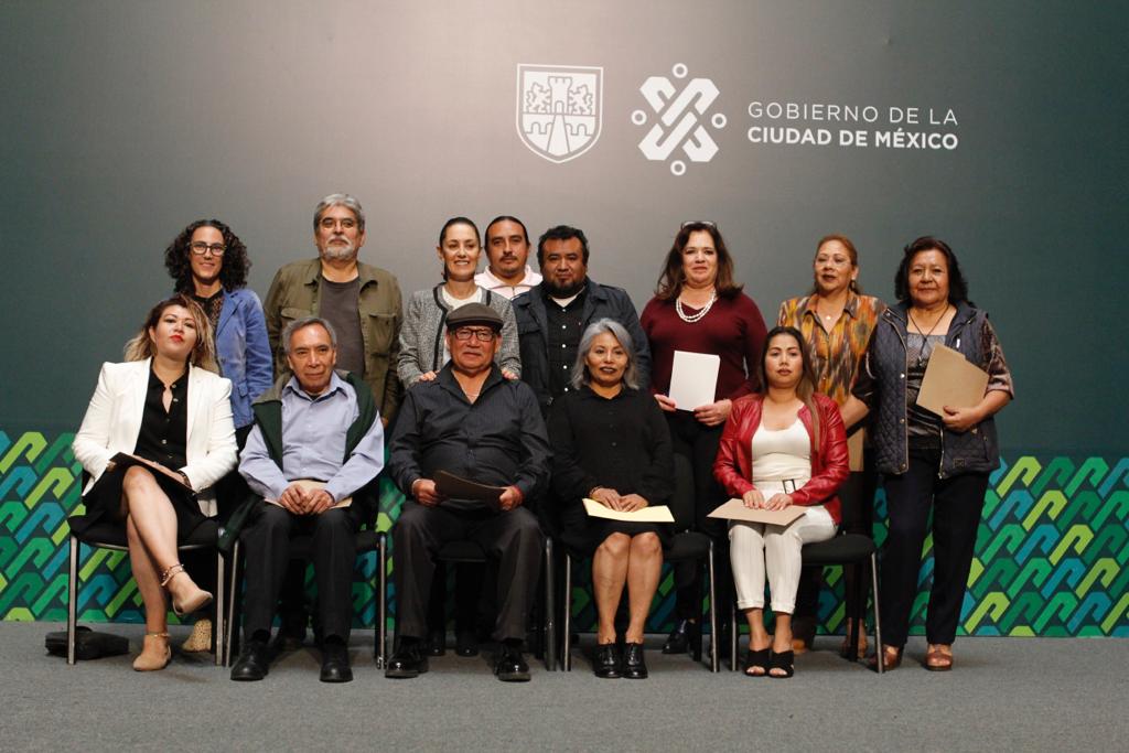 Entrega gobierno de CDMX recursos del programa de Mejoramiento Barrial y Comunitario