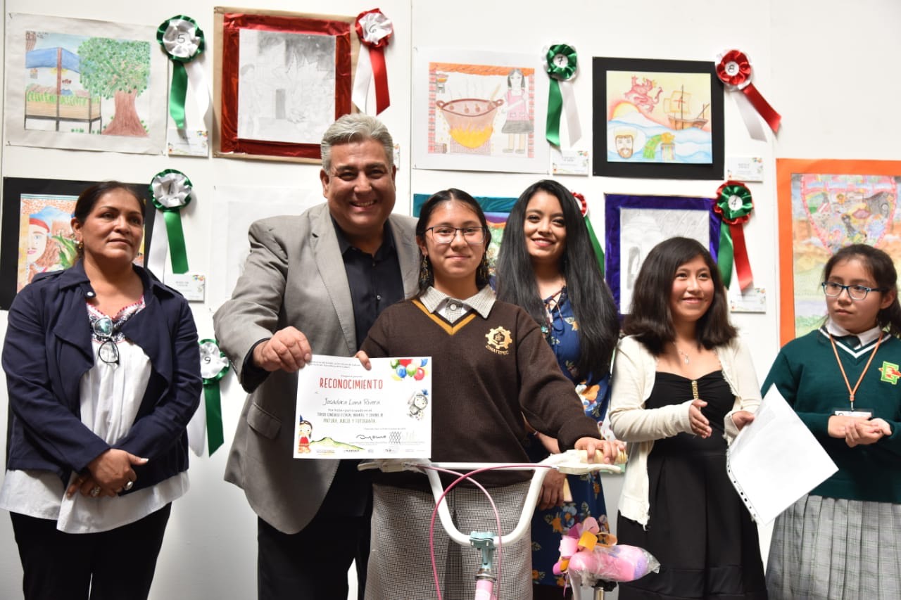 Premia ITC a ganadores del Concurso de Artes “A 500 años del Ecuentro de Dos Culturas”