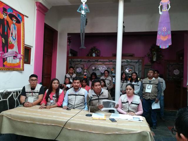 Denuncian extrabajadores de Bienestar de San Martín Texmelucan y Teziutlán despidos injustificados 