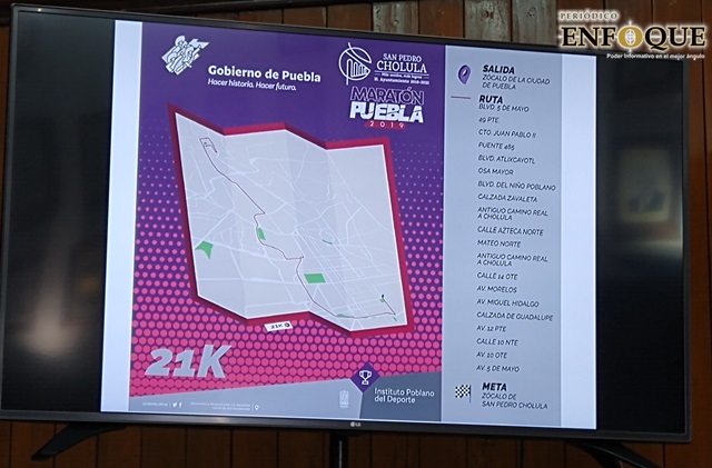 Esperan 20 mil participantes en Maratón Internacional de Puebla el próximo 1 de diciembre 