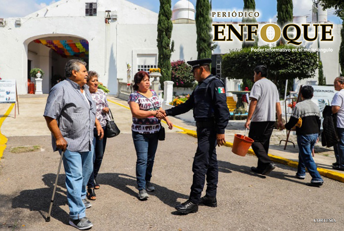 Despliegan mil 500 elementos por operativo "Día de Muertos 2019"