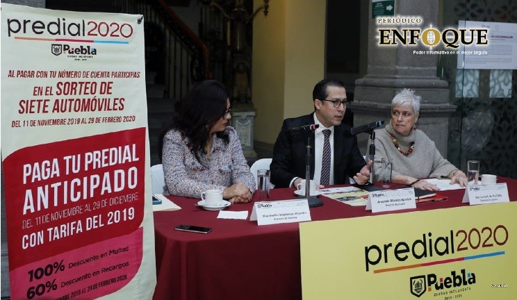 Rivera Vivanco aumentará el pago del predial en 2020