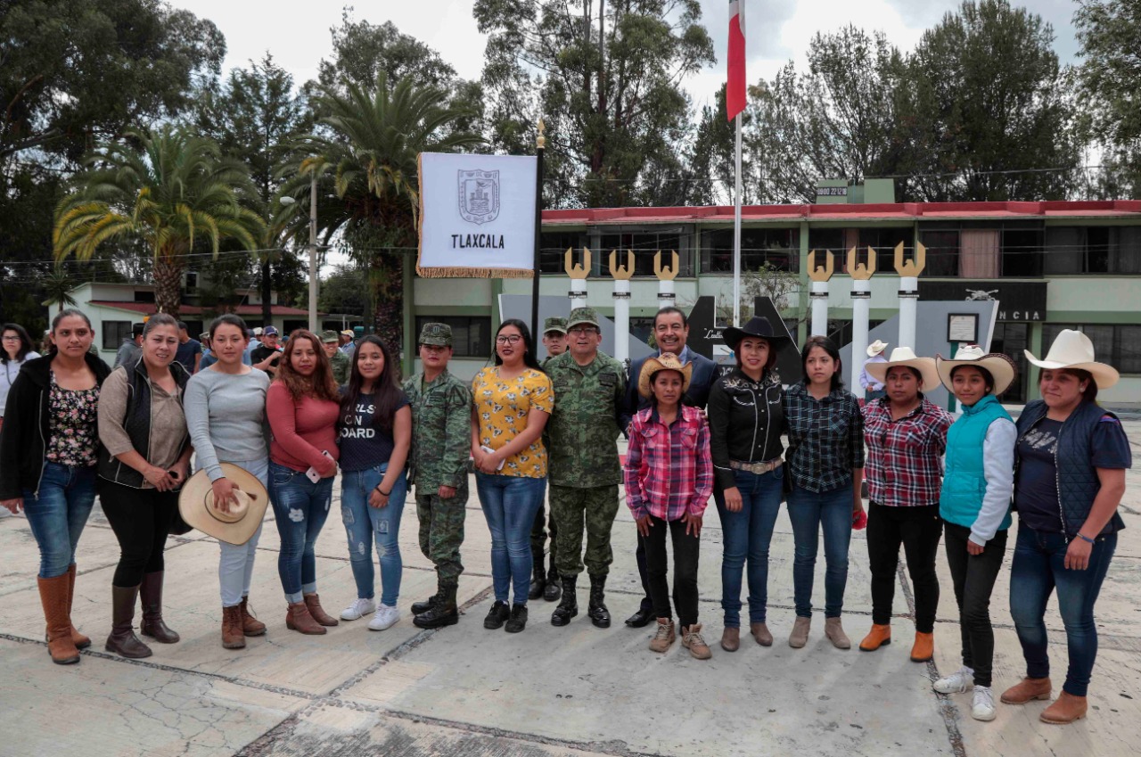 Participarán Jinetes Tlaxcaltecas en desfile del 109 aniversario de la Revolución Mexicana