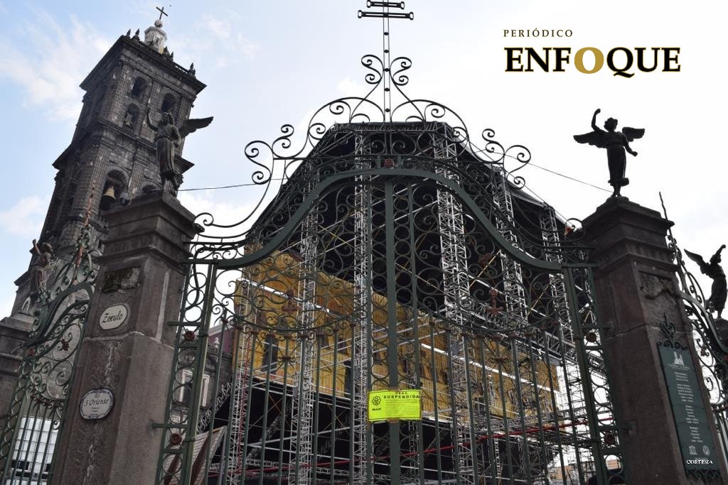 INAH suspende montaje de la réplica de la Capilla Sixtina