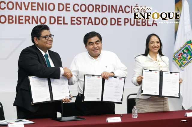 Gobierno del Estado suscribe convenio con el Coneval para mejorar las prácticas de evaluación en política social 