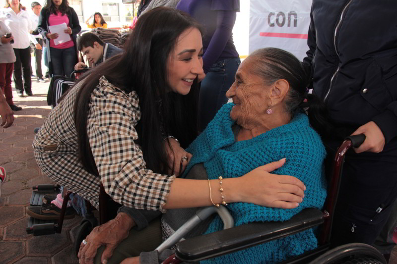 En San Pedro Cholula trabajamos con acciones incluyentes y a favor de las personas con alguna discapacidad: Leticia Torres