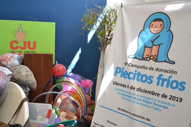Piecitos fríos, una campaña en apoyo para comunidades vulnerables  