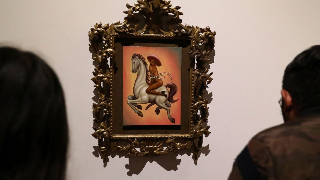La obra no se va a retirar de Bellas Artes: Fabián Cháirez, autor de pintura gay de Zapata