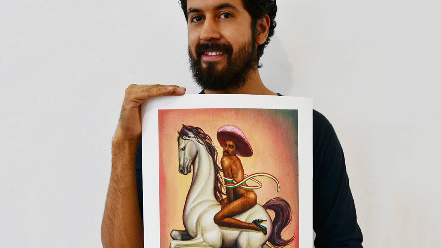 Los artistas tienen libertad y no debe haber censura ni violencia: AMLO sobre pintura gay de Zapata