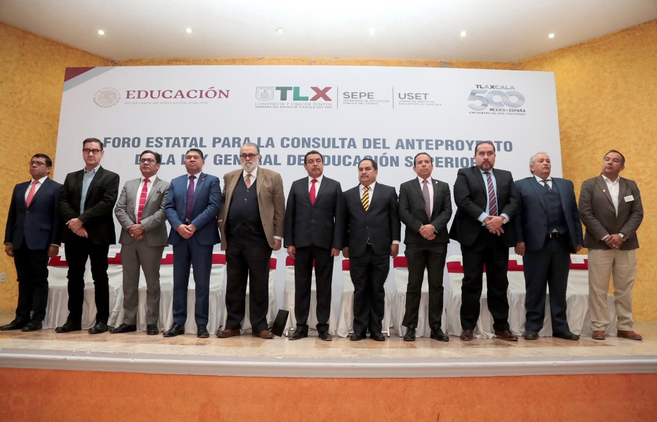 Realiza SEPE Tlaxcala foro de consulta del anteproyecto de Ley General de Educación Superior