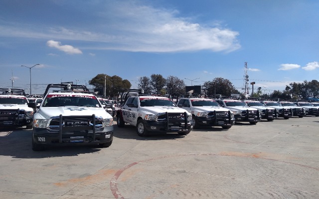 Entrega Barbosa Huerta 250 patrullas de las mil prometidas
