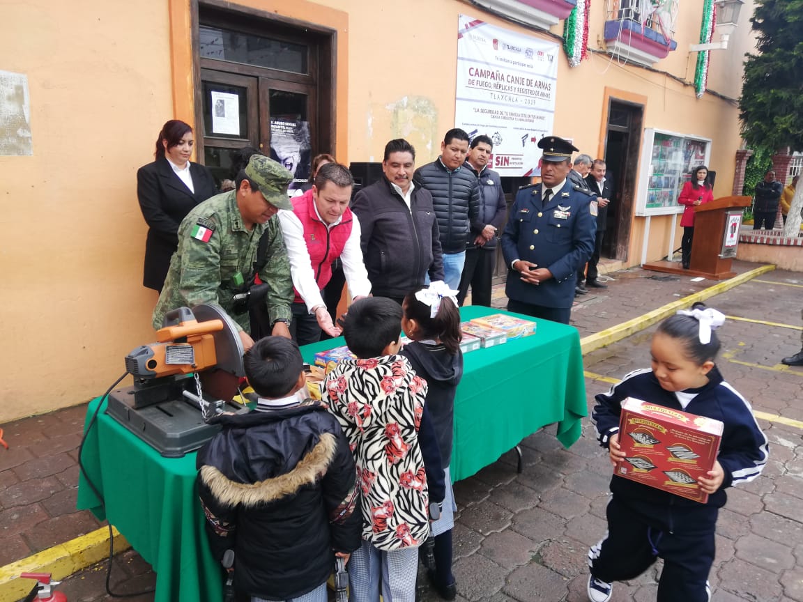 Concluye campaña “Canje de Armas de Fuego 2019”: CESESP