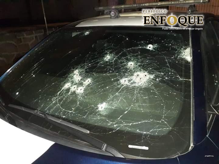 Balacera y persecución entre elementos de la Policía Federal y presuntos delincuentes en zona del Triángulo Rojo