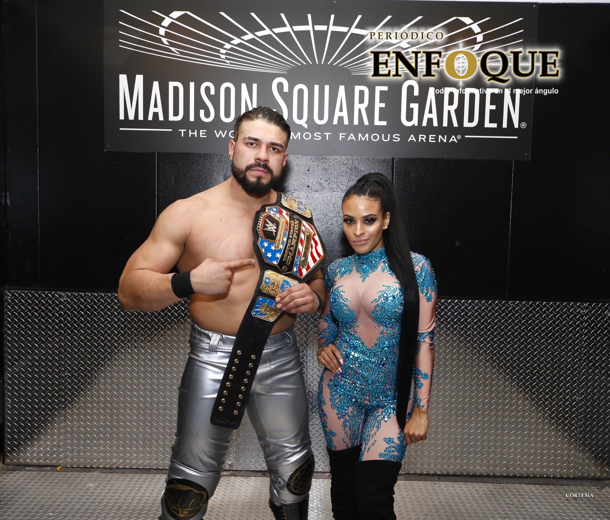 El mexicano Andrade, nuevo campeón de Estados Unidos en WWE (Video)