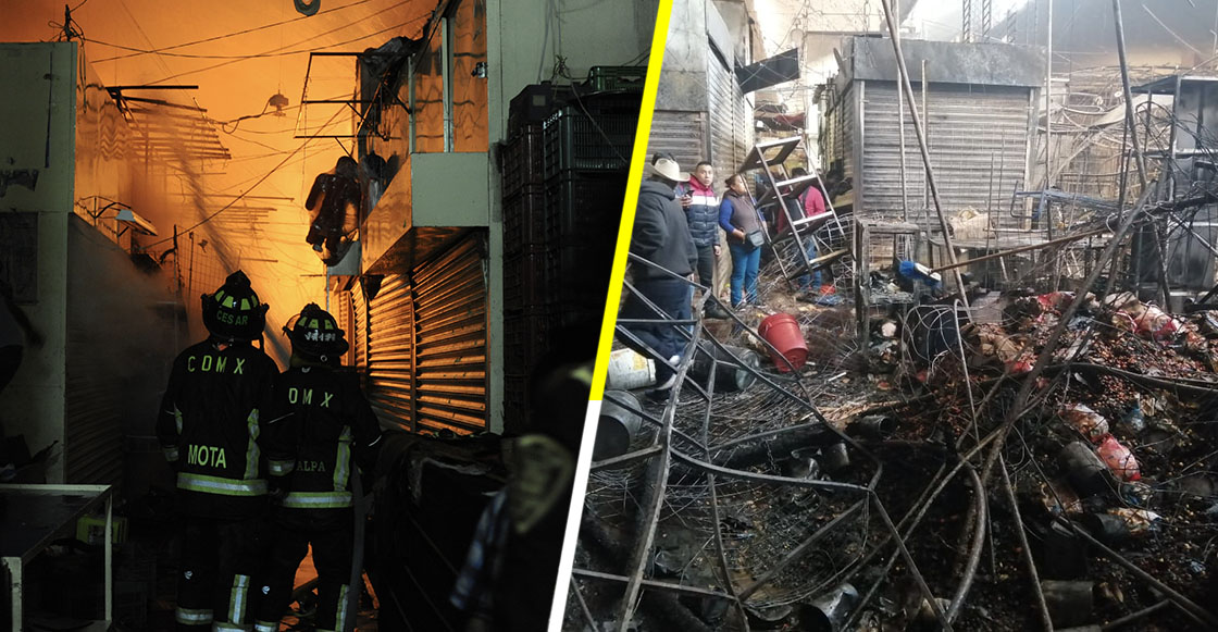 Falla eléctrica, posible causa de incendio en La Merced