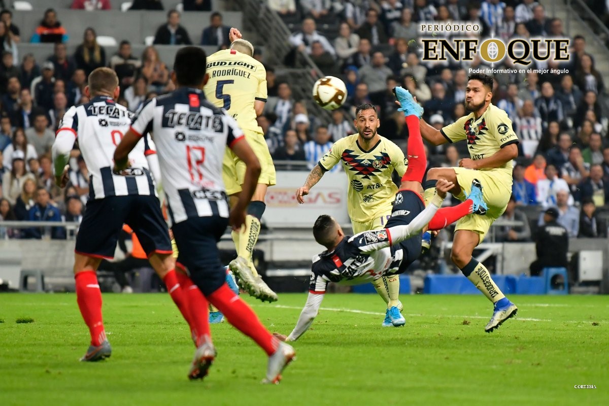 Golazo y polémica en el triunfo de Monterrey ante América en la final de ida (Video)