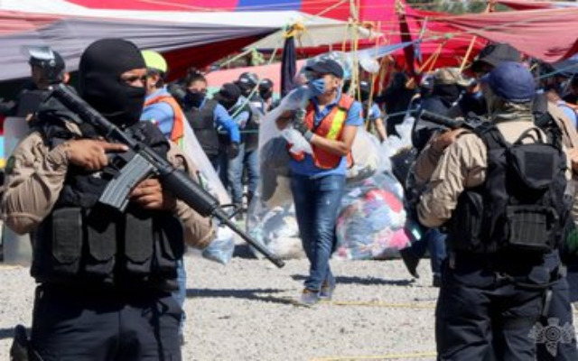 SSP reporta 20 personas detenidas y 8 inmuebles asegurados por narcomenudeo