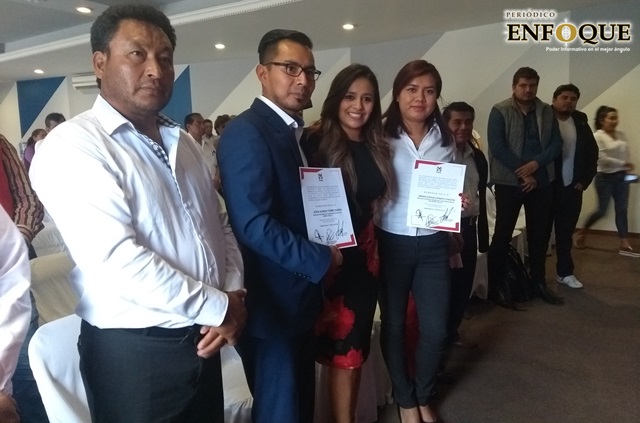 Toma protesta Jorge Alfredo Torres como presidente del PRI de San Andrés Cholula 