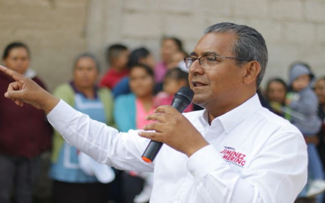 Seguro contra pérdidas de cosecha promete Jiménez Merino ante campesinos