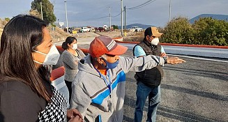 Ariadna Ayala entrega rehabilitación de puente prioritario en la zona oriente de Atlixco