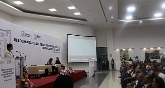 Organiza SFP conferencia «Responsabilidad de los servidores públicos en procesos electorales»