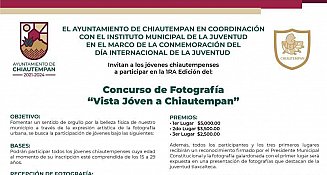 Lanzan en Chiautempan concurso de fotografía