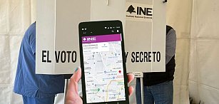casilla para votar en Puebla