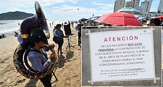 Buscan prohibir música de banda en playas de Mazatlán 
