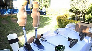 En San Andrés Cholula fueron entregados 10 prótesis y 2 ortesis a personas con discapacidad