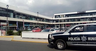 Autoridades de San Andrés Cholula aluden que intensificarán las labores de vigilancia en centros comerciales