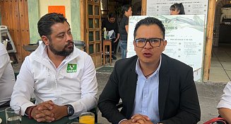 A no vender el voto exhorta Mauricio Lozano del PVEM en San Pedro Cholula