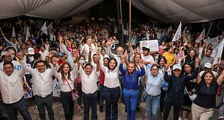 Guadalupe Cuautle cierra campaña en San Rafael Comac con firme denuncia contra intento de fraude electoral